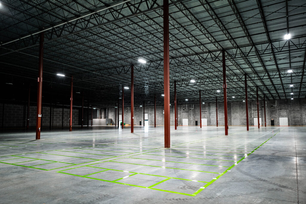 Industrial warehouses are the center for storage, distribution and logistics operations.